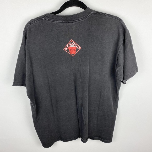 Vintage 90s Red Dog Football Graphic Tee - Picture 5 of 5